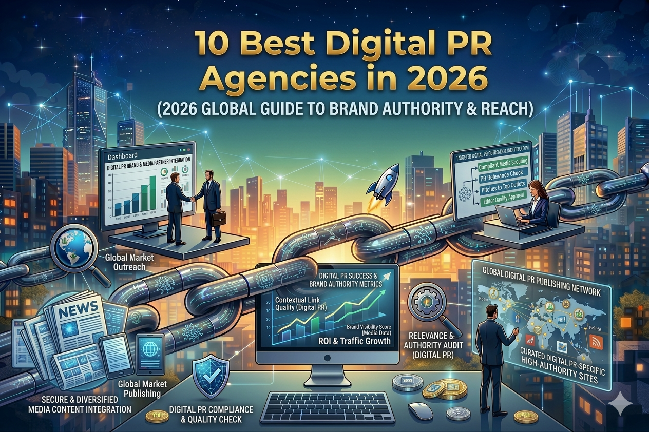 10 Best Digital PR Agencies in 2026 for SEO, Earned Media & Brand Visibility