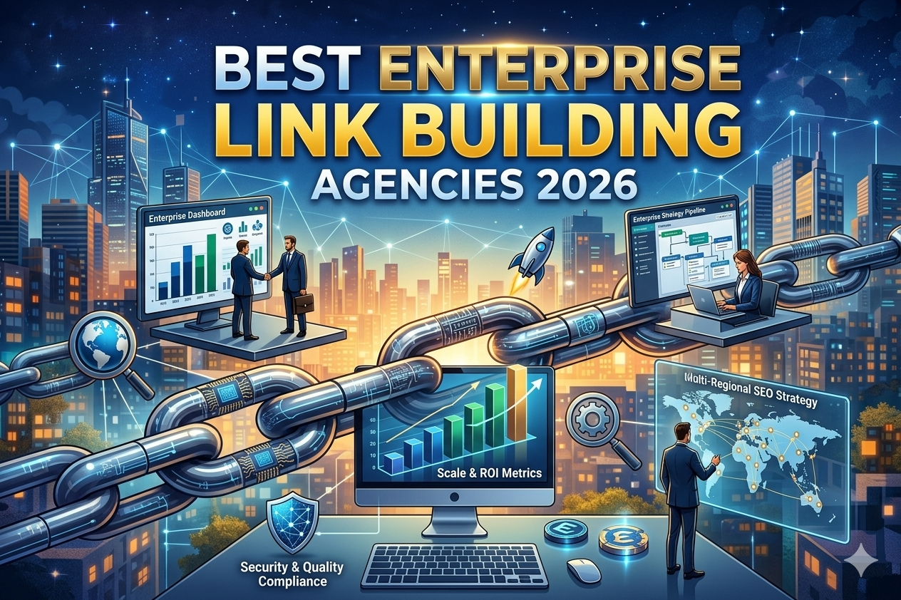 Best Enterprise Link Building Agencies (2026) Top Platforms for Scalable SEO Growth