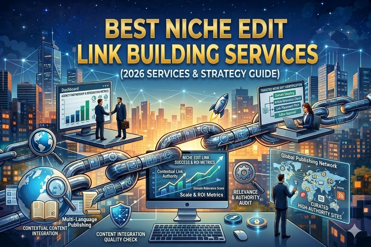 Best Niche Edit Link Building Services(2026 Guide)