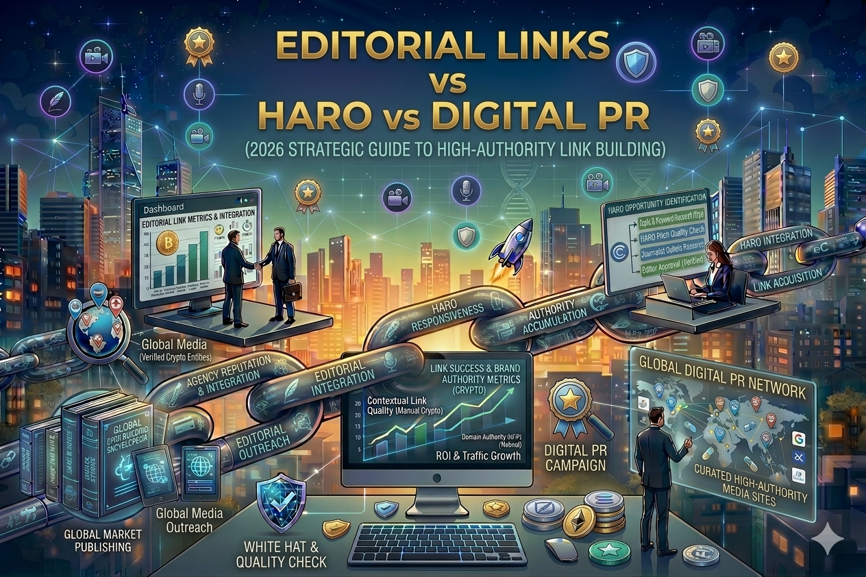 Editorial Links vs HARO vs Digital PR