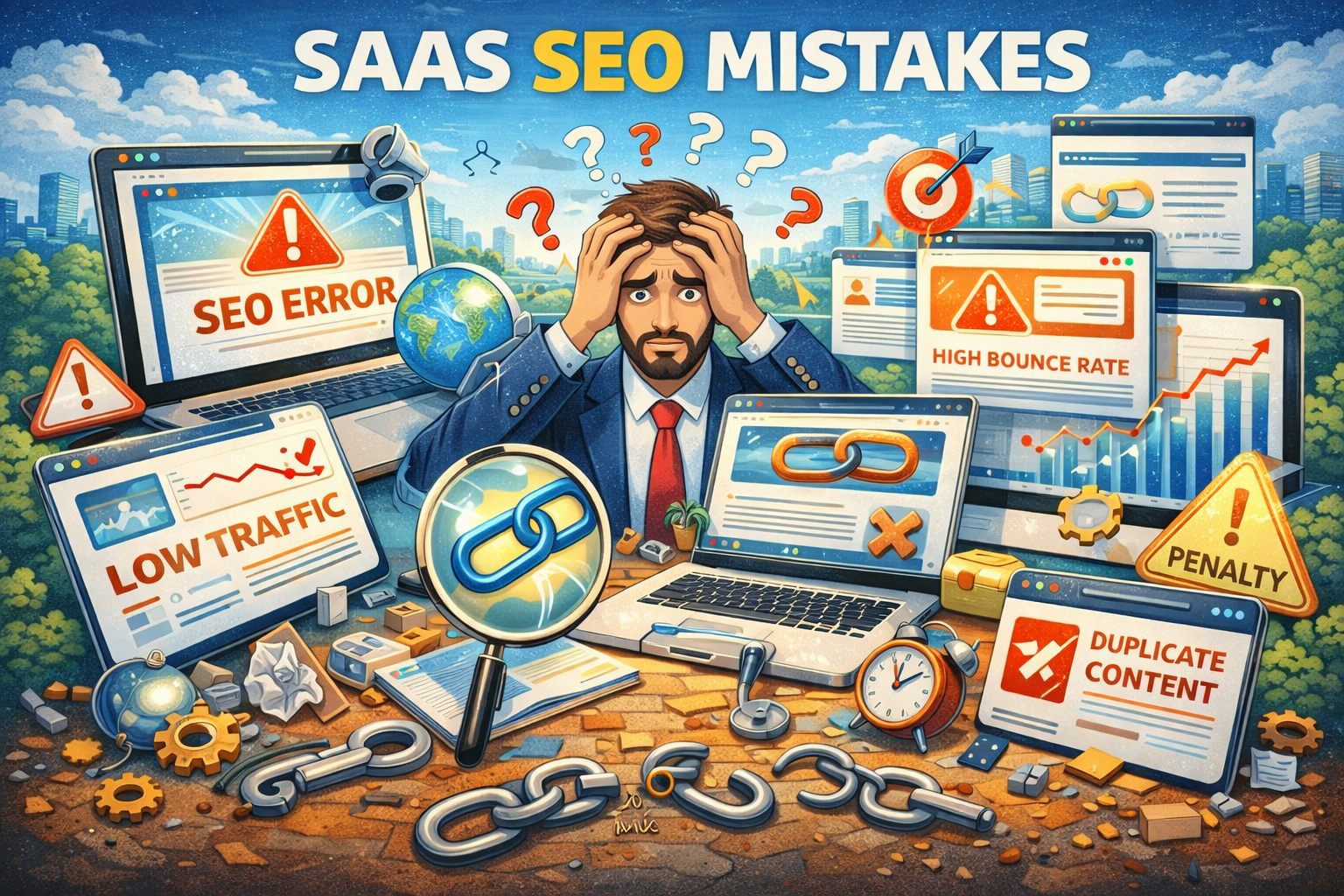 saas seo mistakes