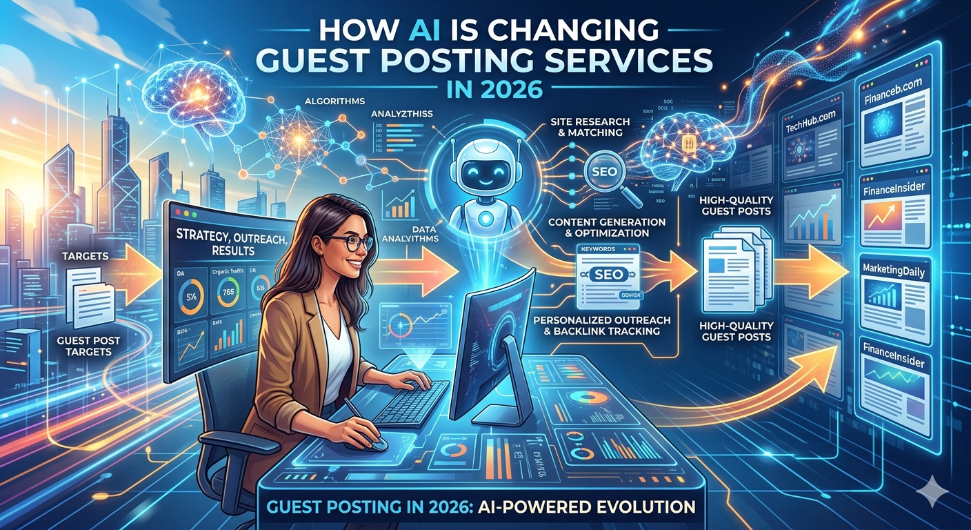 How AI Is Changing Guest Posting Services in 2026 (And What It Means for Your Link Strategy)