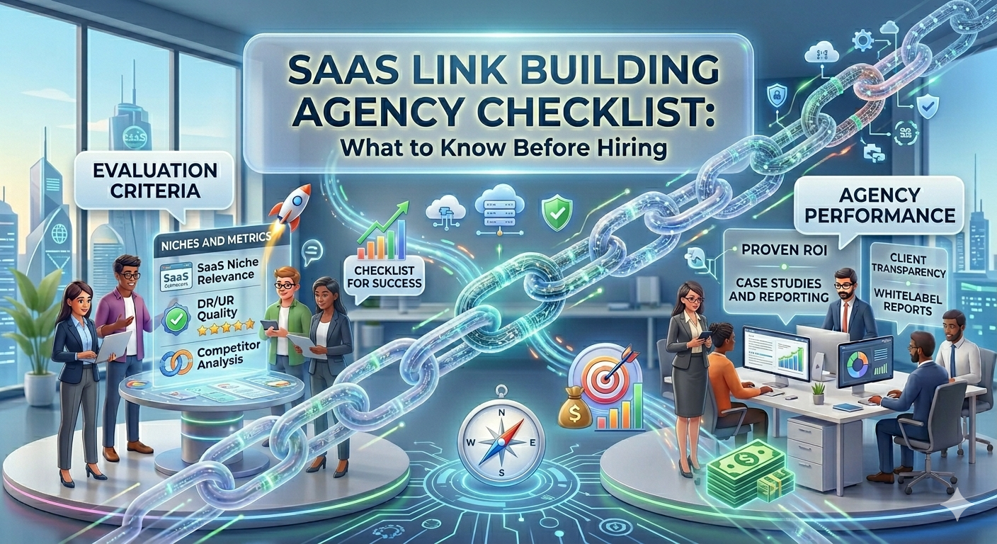 SaaS Link Building Agency Checklist: What to Know Before Hiring