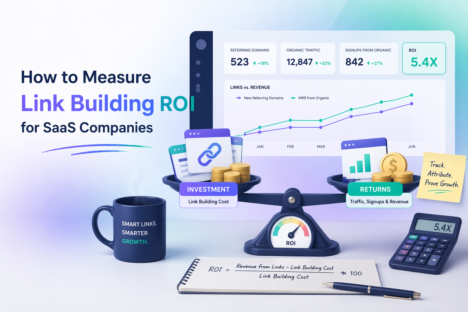 The Complete 2025 Guide to Measuring ROI from the Best SaaS Link Building Agencies