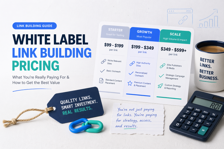 White Label Link Building Pricing Guide (2026): 10 Best Agency Partners Compared