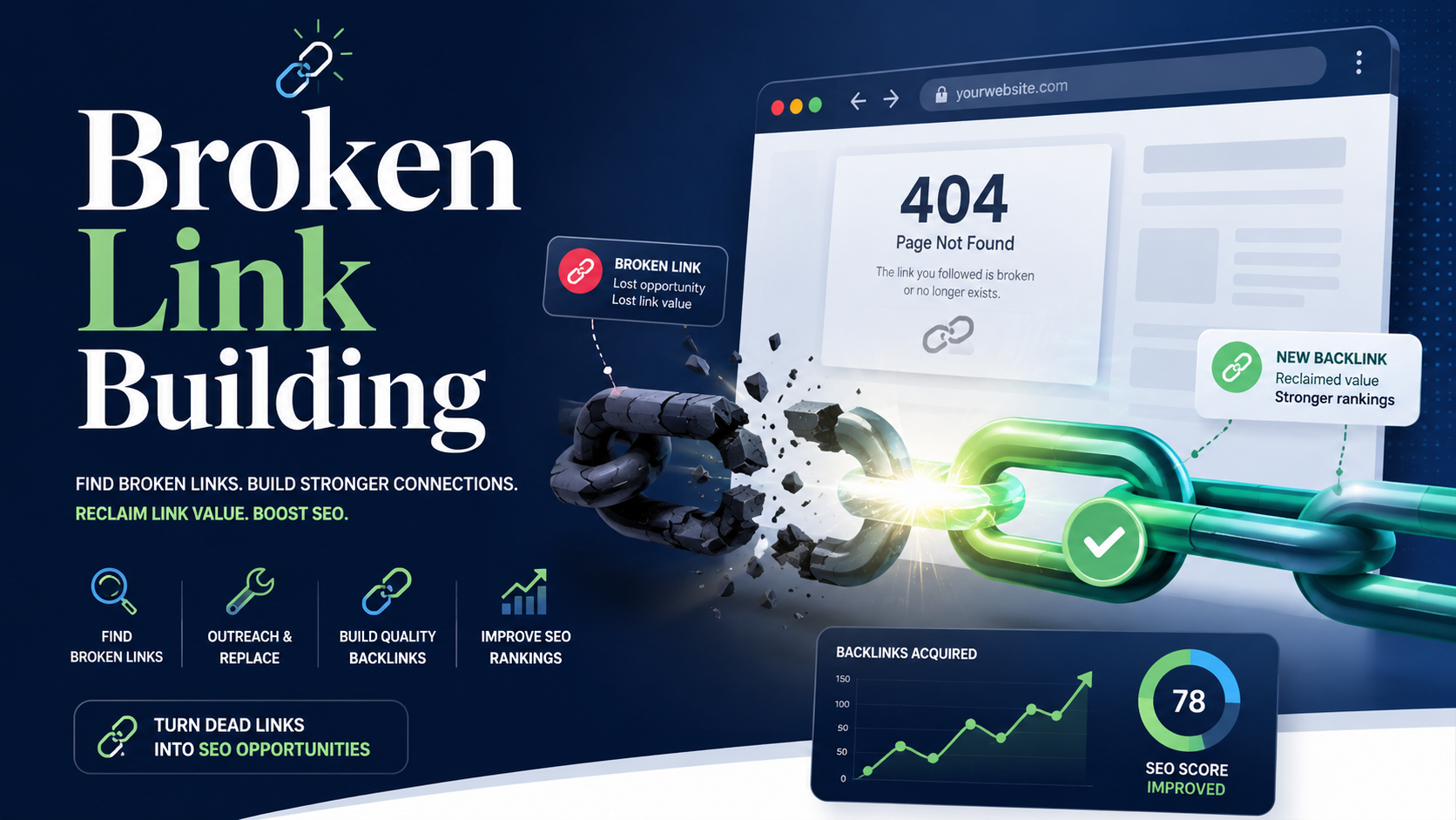 Broken Link Building Explained: How Dead Links Become Powerful Backlinks