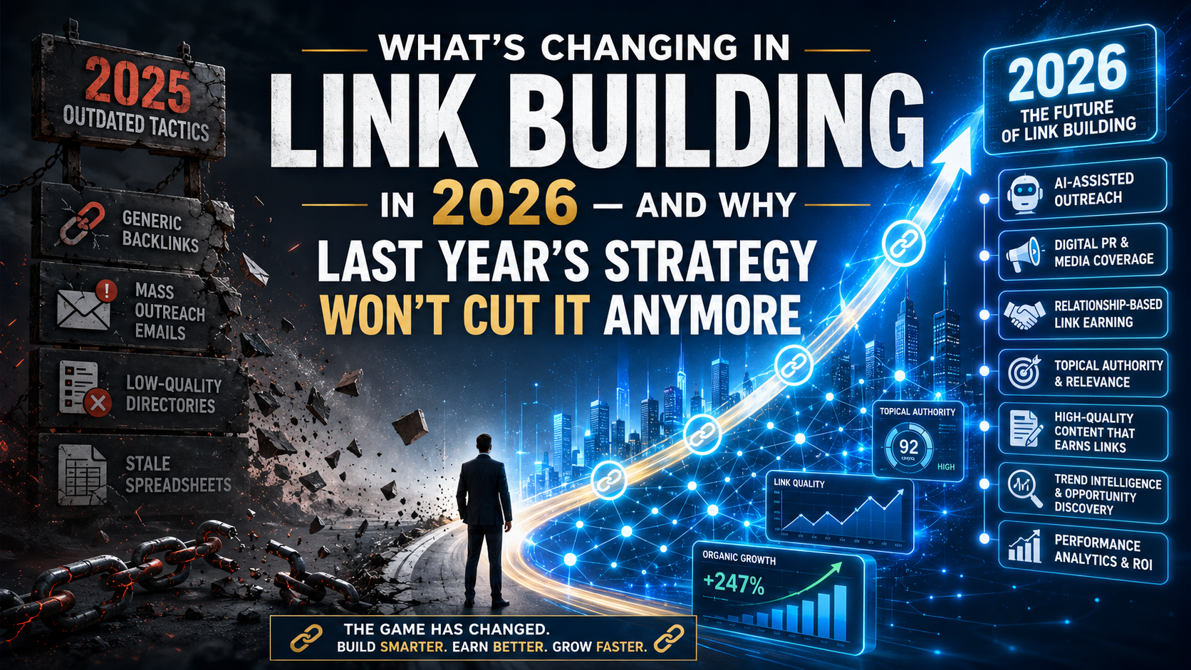 Link Building in 2026: What’s Really Changing -And Why Last Year’s Strategy Will Get You Penalized
