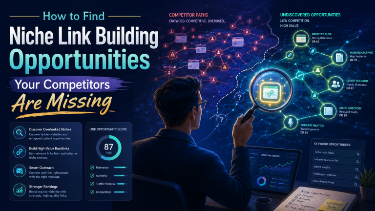 How to Find Niche Link Building Opportunities Your Competitors Are Missing