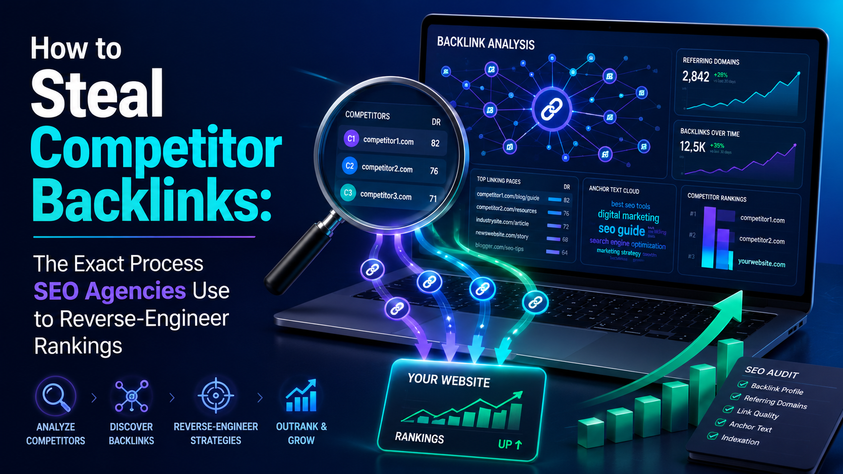 How to Steal Competitor Backlinks: The Exact Process SEO Agencies Use to Reverse-Engineer Rankings