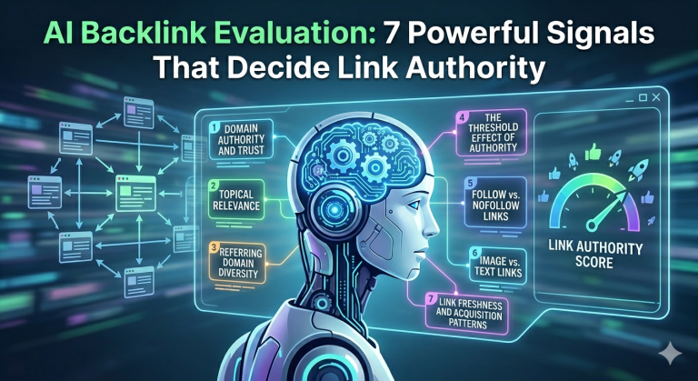 AI Backlink Evaluation: How AI Systems Assess Link Quality and Authority