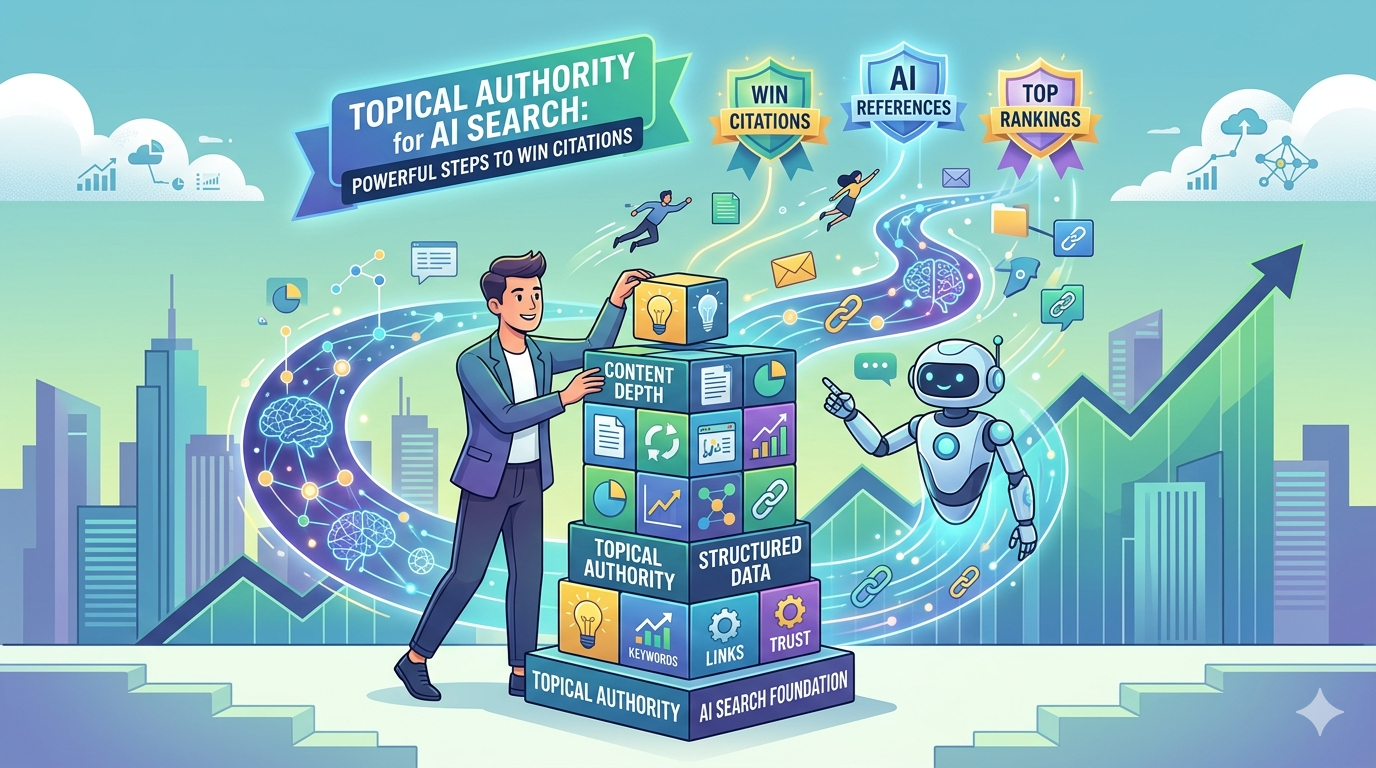 Topical Authority for AI Search: 9 Powerful Steps to Win Citations